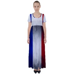 Football World Cup High Waist Short Sleeve Maxi Dress by Valentinaart