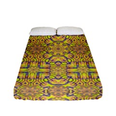 Forest Rainbow  Wood And Festive Soul Fitted Sheet (full/ Double Size) by pepitasart