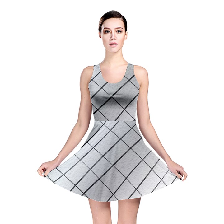 Silver Scratch Reversible Skater Dress