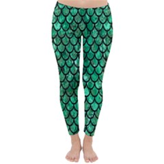 Mermaid Fish Scale Classic Winter Leggings by quinncafe82