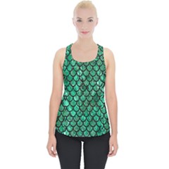 Mermaid Fish Scale Piece Up Tank Top