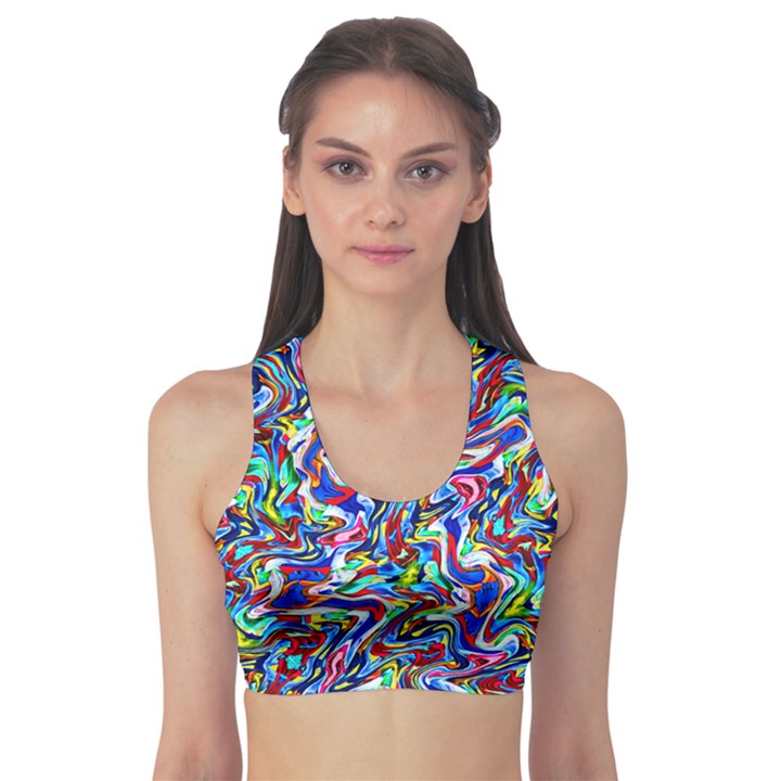 Pattern-10 Sports Bra