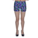 Pattern-10 Skinny Shorts View1