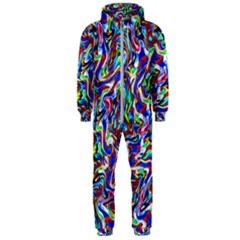 Pattern-10 Hooded Jumpsuit (men) 