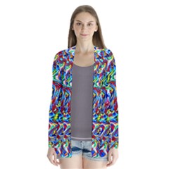 Pattern-10 Drape Collar Cardigan