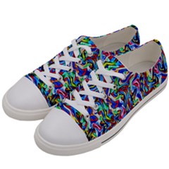 Pattern-10 Women s Low Top Canvas Sneakers