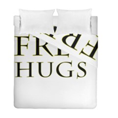 Freehugs Duvet Cover Double Side (full/ Double Size) by cypryanus