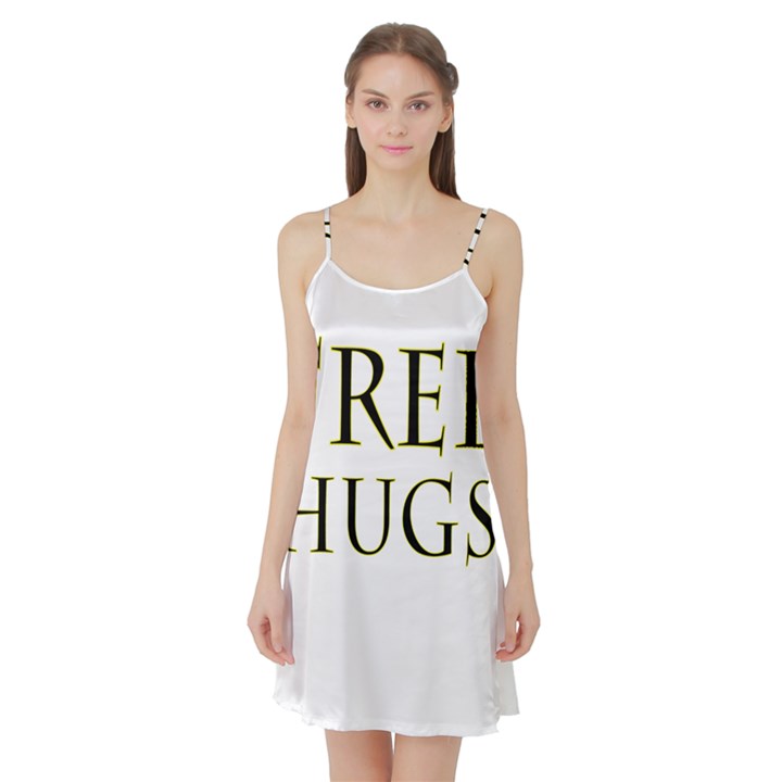 Freehugs Satin Night Slip