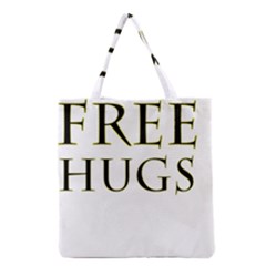 Freehugs Grocery Tote Bag by cypryanus