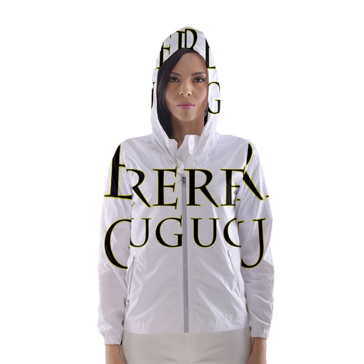 Freehugs Hooded Wind Breaker (Women)