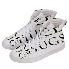 Freehugs Women s Hi-top Skate Sneakers by cypryanus