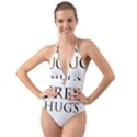 Freehugs Halter Cut-Out One Piece Swimsuit View1