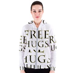 Freehugs Women s Zipper Hoodie