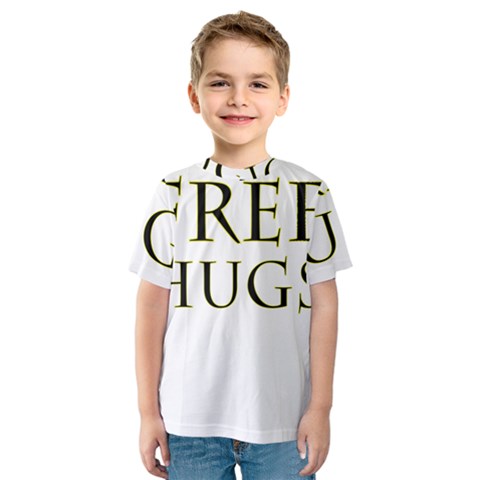 Freehugs Kids  Sport Mesh Tee by cypryanus