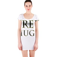 Freehugs Short Sleeve Bodycon Dress by cypryanus