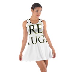 Freehugs Cotton Racerback Dress by cypryanus