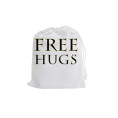 Freehugs Drawstring Pouches (medium) 