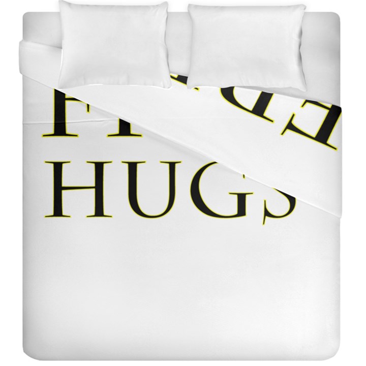 Freehugs Duvet Cover Double Side (King Size)