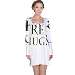 Freehugs Long Sleeve Nightdress by cypryanus