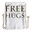 Freehugs Drawstring Bag (Large) View1