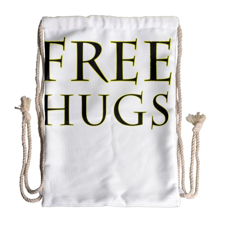 Freehugs Drawstring Bag (Large)