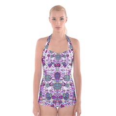 Alien Sweet As Candy Boyleg Halter Swimsuit 