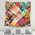 Colorful shapes                              Square Tapestry View2