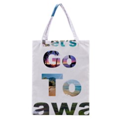 Hawaii Classic Tote Bag by Howtobead