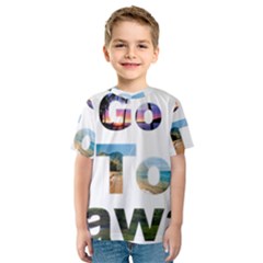 Hawaii Kids  Sport Mesh Tee