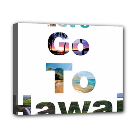 Hawaii Canvas 10  X 8  by Howtobead