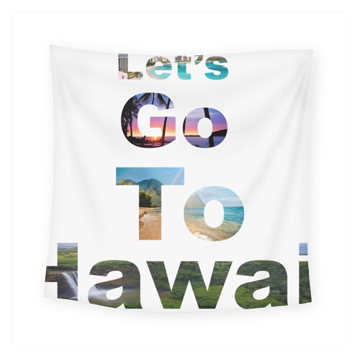 Hawaii Square Tapestry (Small)