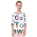 Hawaii Kids  Quarter Sleeve Raglan Tee View1