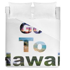 Hawaii Duvet Cover (queen Size) by Howtobead