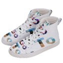 Hawaii Women s Hi-Top Skate Sneakers View2