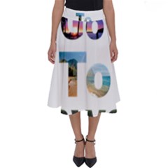 Hawaii Perfect Length Midi Skirt