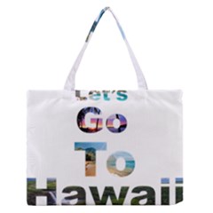 Hawaii Zipper Medium Tote Bag by Howtobead