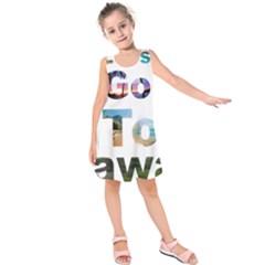 Hawaii Kids  Sleeveless Dress by Howtobead