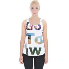 Hawaii Piece Up Tank Top by Howtobead