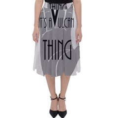 It s A Vulcan Thing Folding Skater Skirt