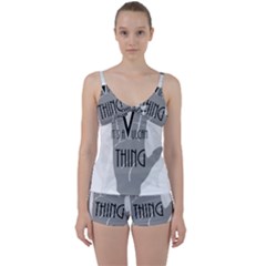 It s A Vulcan Thing Tie Front Two Piece Tankini by Howtobead