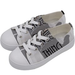 It s A Vulcan Thing Kids  Low Top Canvas Sneakers by Howtobead