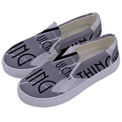 It s A Vulcan Thing Kids  Canvas Slip Ons by Howtobead