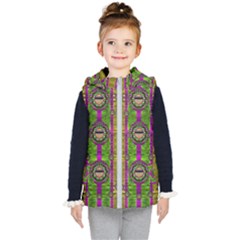 Sunset Love In The Rainbow Decorative Kid s Puffer Vest