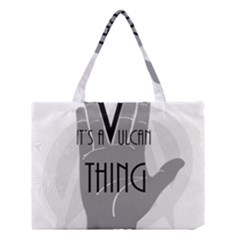 It s A Vulcan Thing Medium Tote Bag by Howtobead