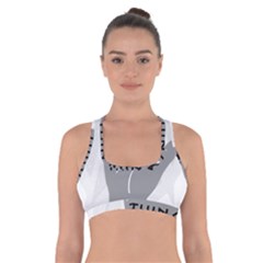 It s A Vulcan Thing Cross Back Sports Bra by Howtobead