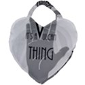 It s A Vulcan Thing Giant Heart Shaped Tote View1