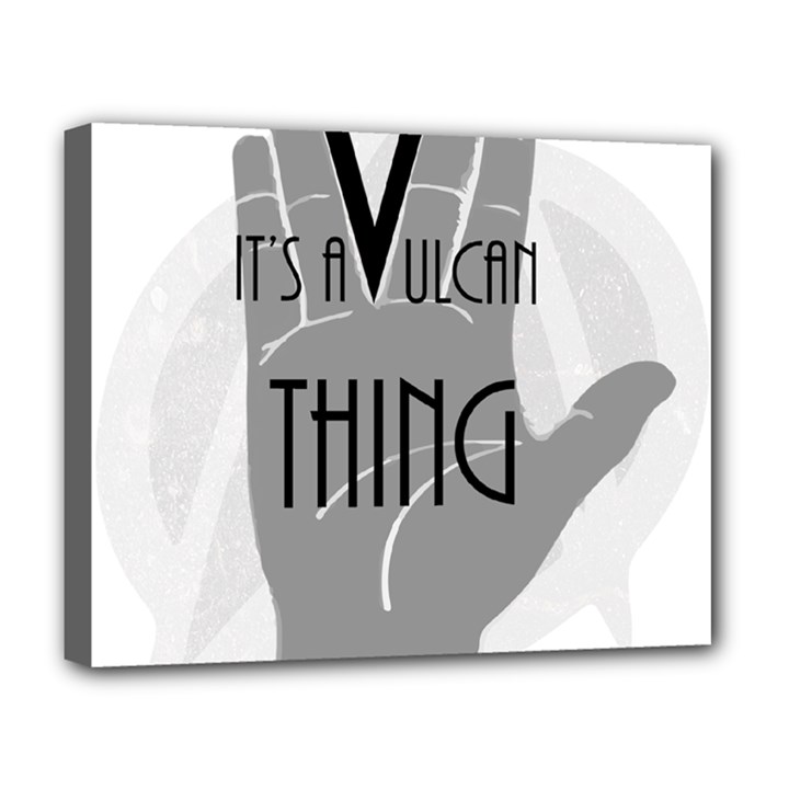 It s A Vulcan Thing Deluxe Canvas 20  x 16  