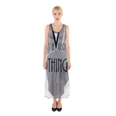 It s A Vulcan Thing Sleeveless Maxi Dress by Howtobead