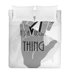 It s A Vulcan Thing Duvet Cover Double Side (full/ Double Size) by Howtobead