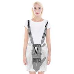 It s A Vulcan Thing Braces Suspender Skirt by Howtobead